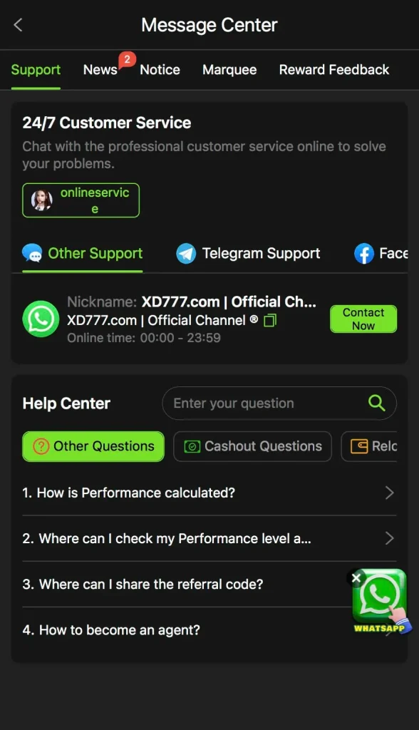 xd777 profile